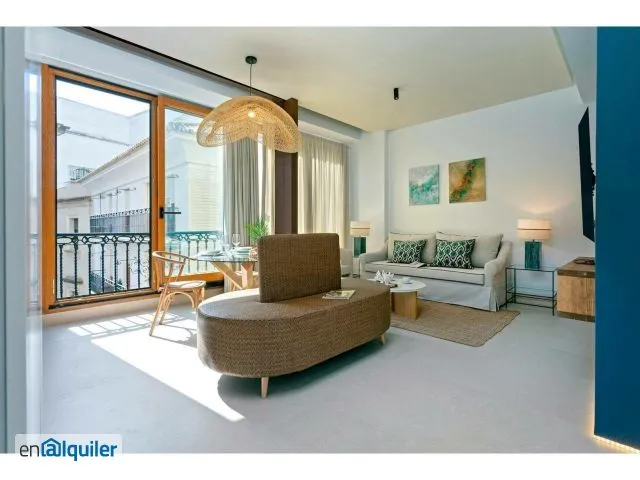 Soggiorno - Modern Apartment with City Views in Seville
