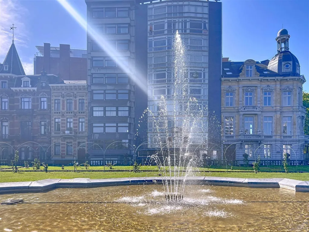 Jardin - Appartement avec Vue Panoramique aux Terrasses de Liège