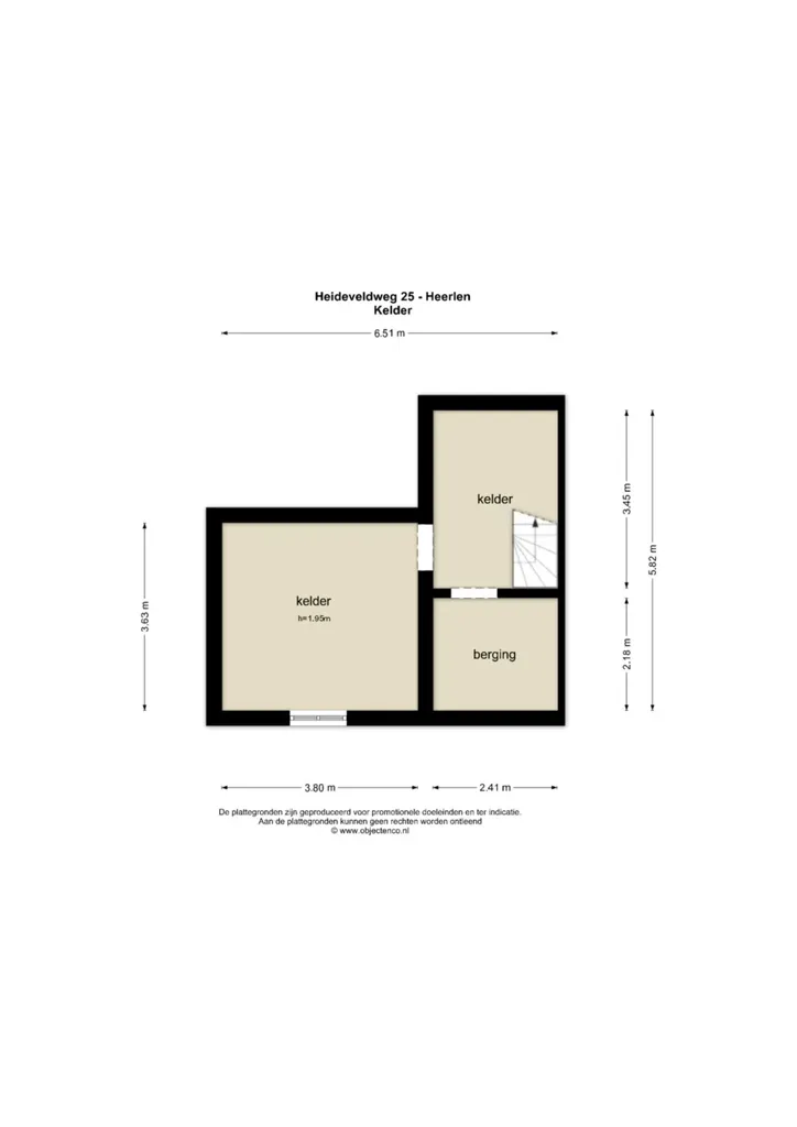 Plan - Monumental House with Mijnsteenberg View in Heerlen