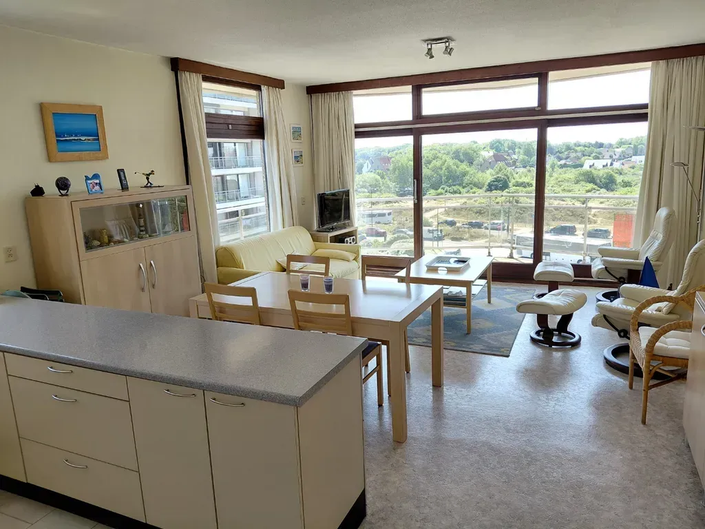 Cuisine - Appartement avec Vue sur la Mer à De Panne