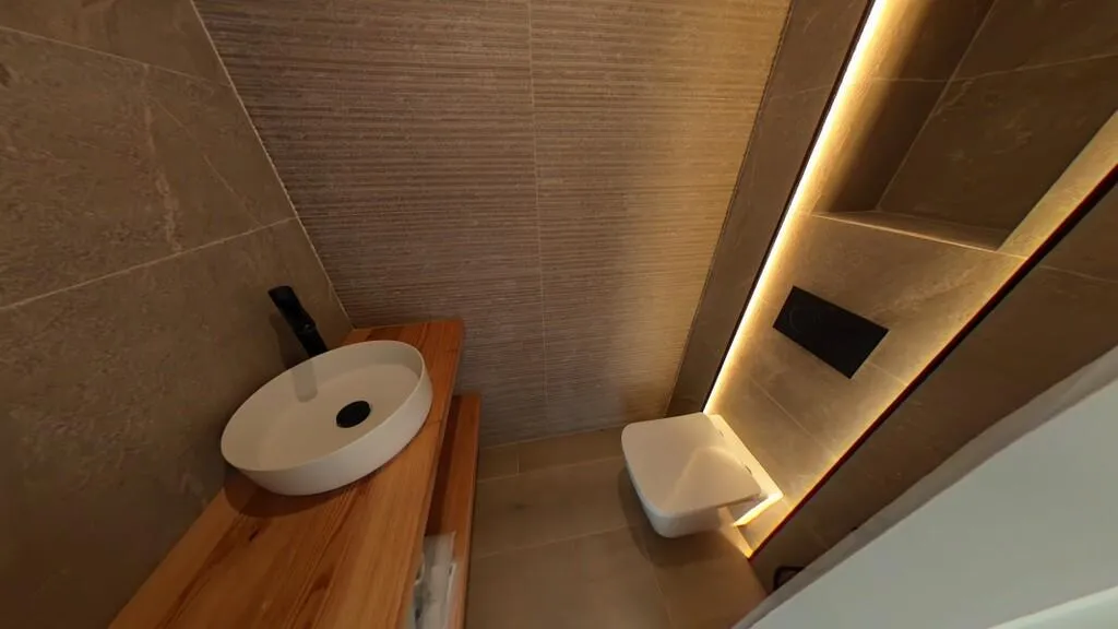 Salles de bain - Chalet with Panoramic Views in Málaga
