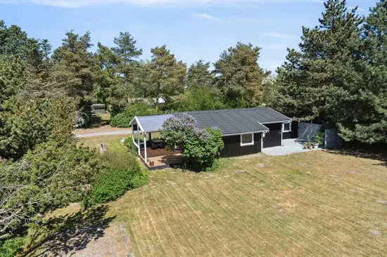 Vue aérienne - 1975 Summerhouse with Garden in Rødby