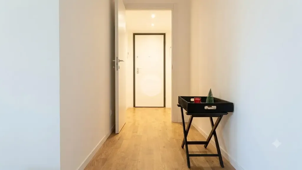 Ingresso - Modernised Triplex with Balcony in Milan