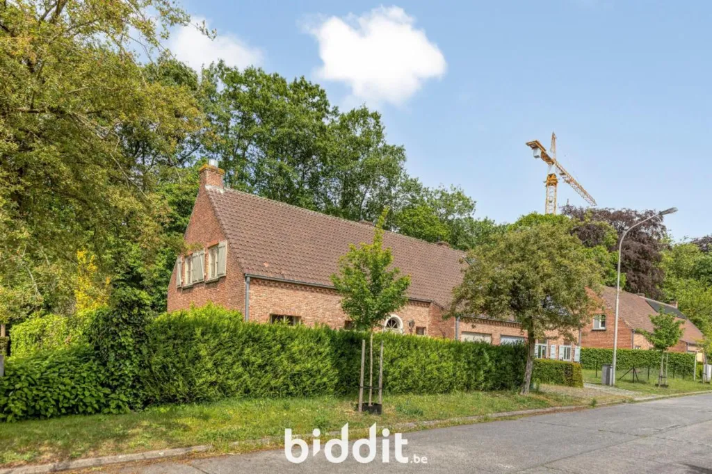Exterior - Rustic Semi-detached House with Garden near Ghent