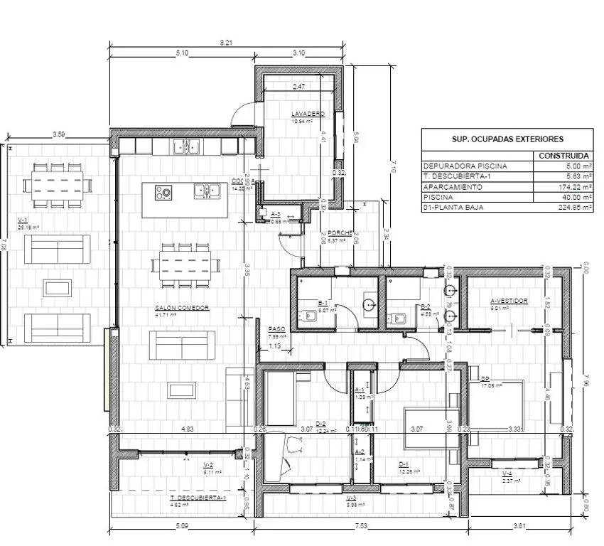 Plaan - Modern Villa with Pool in Beniarbeig