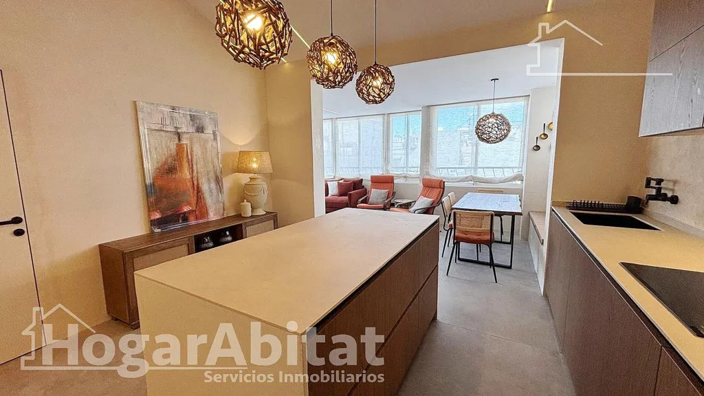 Köök - Luxury Penthouse with Terrace in Alicante Centre