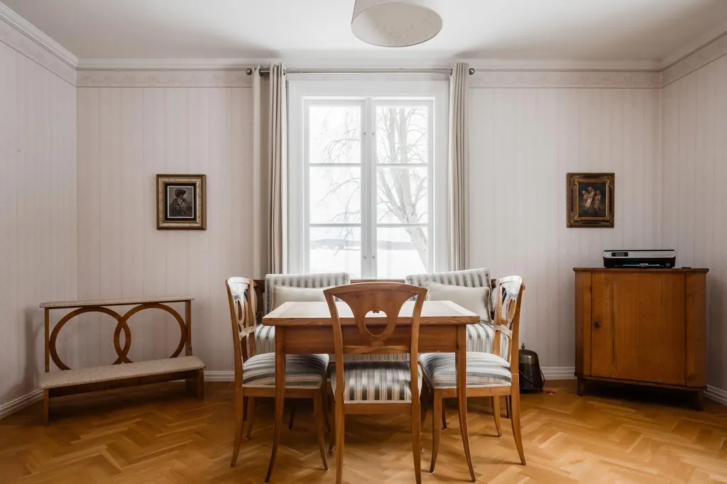 Söögituba - Renovated Rectory with Lake View in Ransberg
