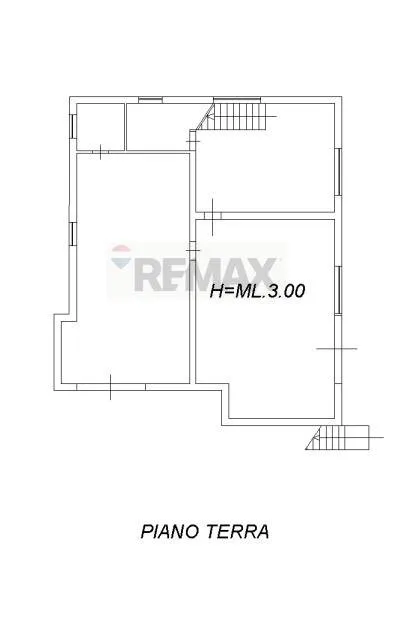 Planimetria - Independent Villa with Large Garden in Modica