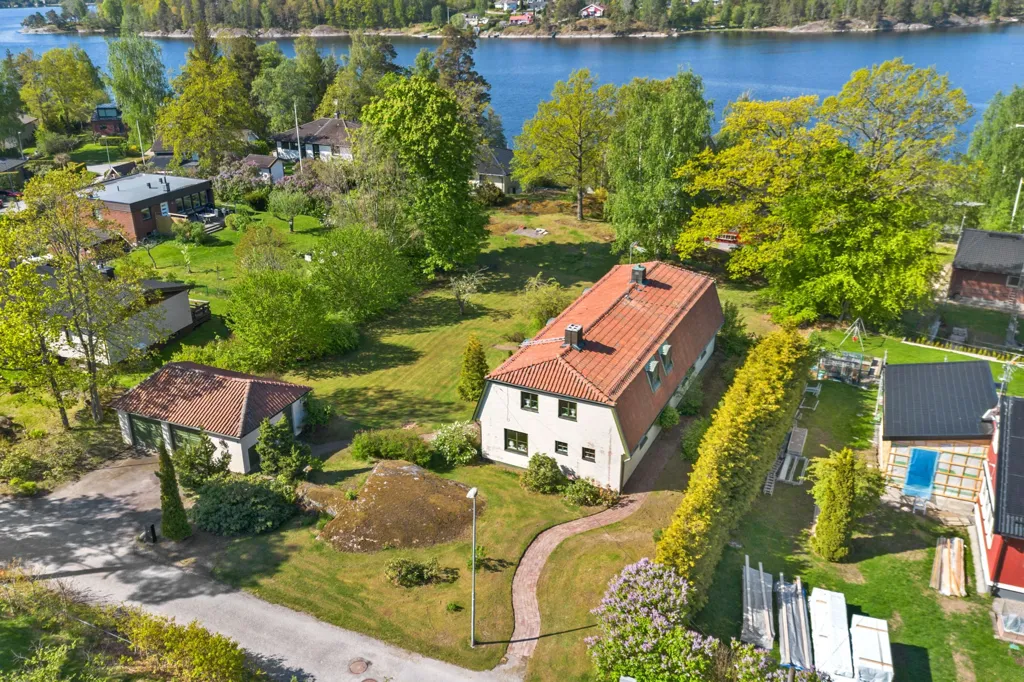Õhuvaade - Charming Villa with Sea View on Fornudden