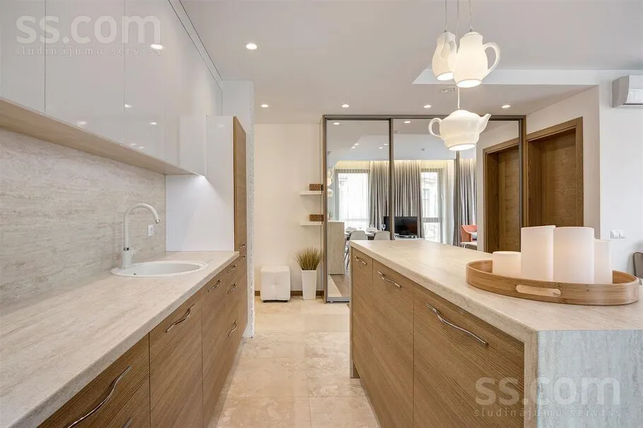 Cuisine - Modern 2-Bedroom Flat in Riga Centre