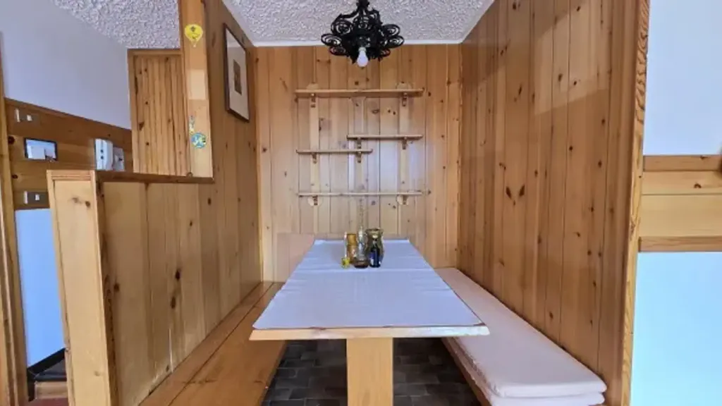Salle à manger - Bright Apartment with Panoramic Terrace in Saint Rhemy en Bosses