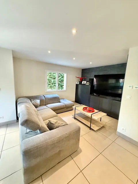 Living Room - Linked Villa with Large Terrace in Saint-Genis-Pouilly