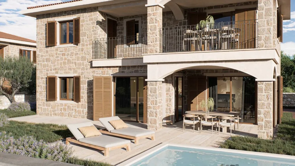 Rustic Villa with Pool in Malinska-Dubašnica