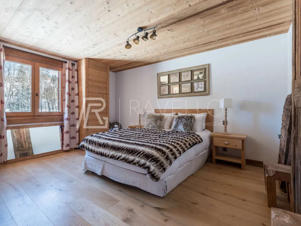 Chambres - Chalet avec Vue Panoramique en Val d'Arly