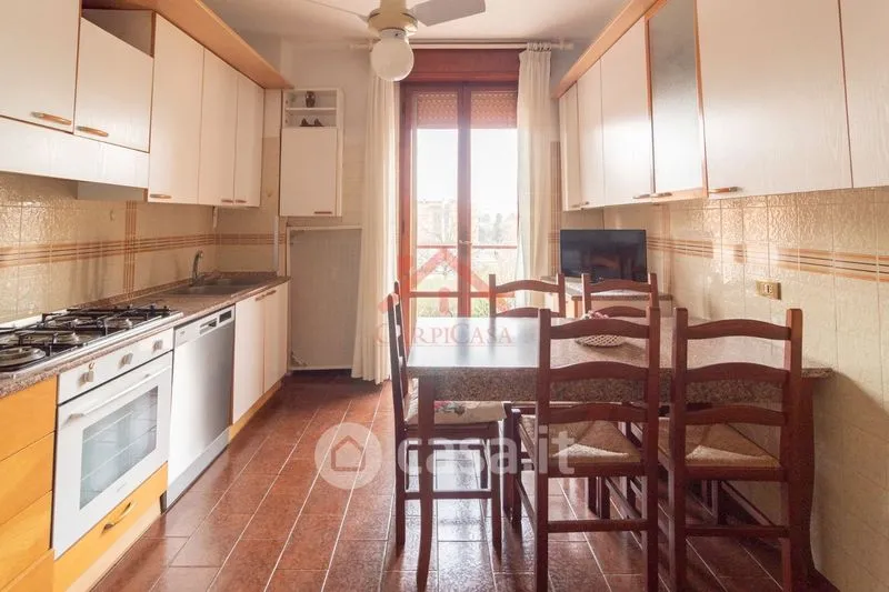 Köök - Pietra-Faced Apartment with Balcony in Carpi
