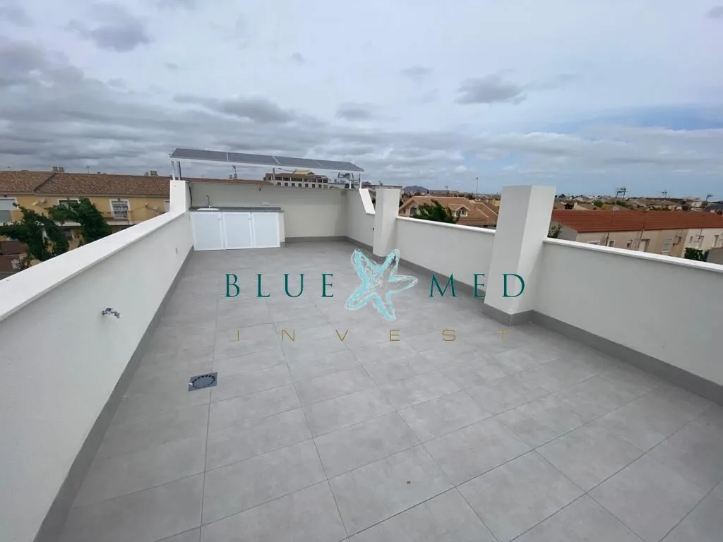 Terrasse - Newly Built Villa with Pool in Los Alcázares