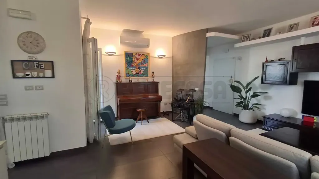 Living Room - Apartment with Smart Home in Siracusa