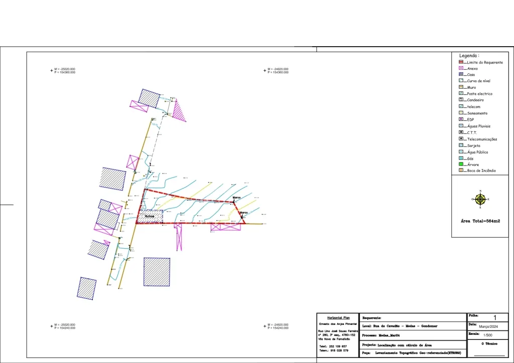 Plan - Land with Ruin in Medas