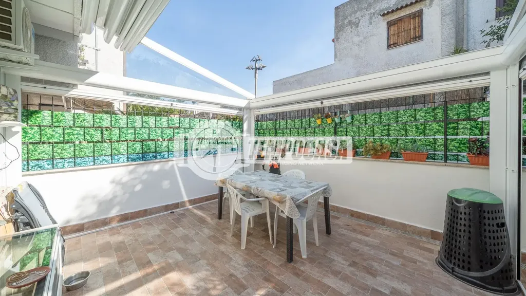 Terrace - Rustic Trilocale with Garden in Cerveteri