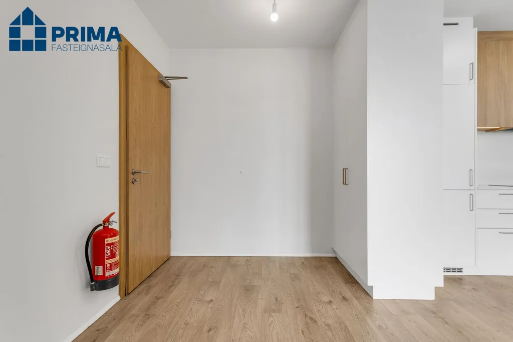 Cucina - Apartment with Balcony in Kópavogur