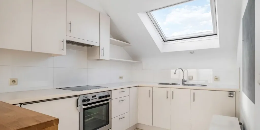 Cuisine - Penthouse avec Terrasse SUD-EST au Centre de Dadizele