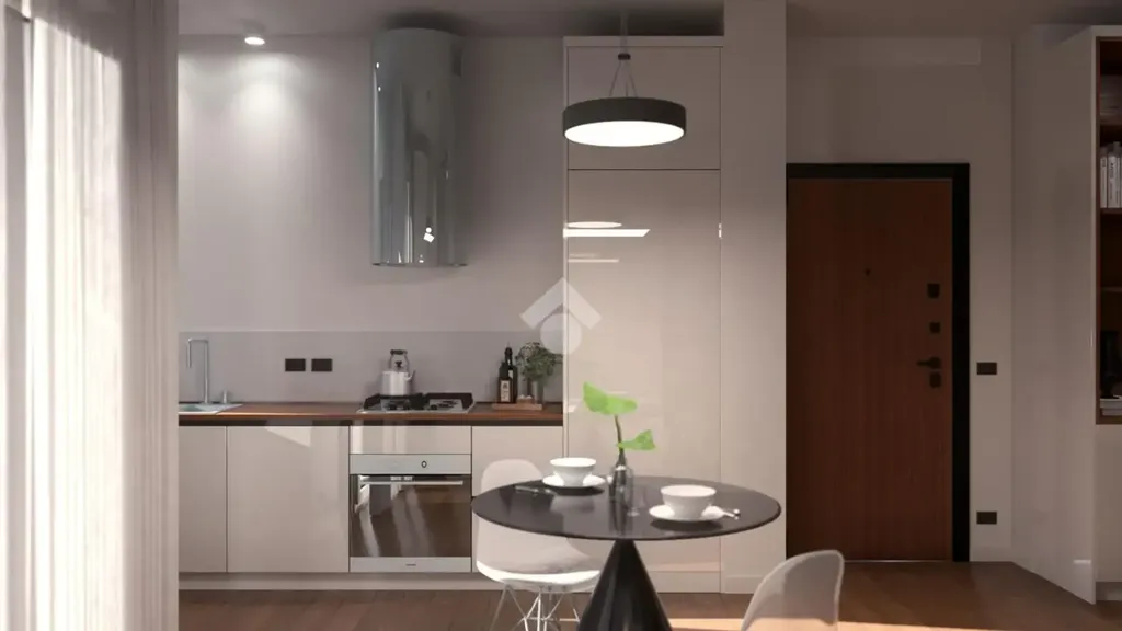 Cuisine - Modernised Studio Flat with Balcony in Palermo