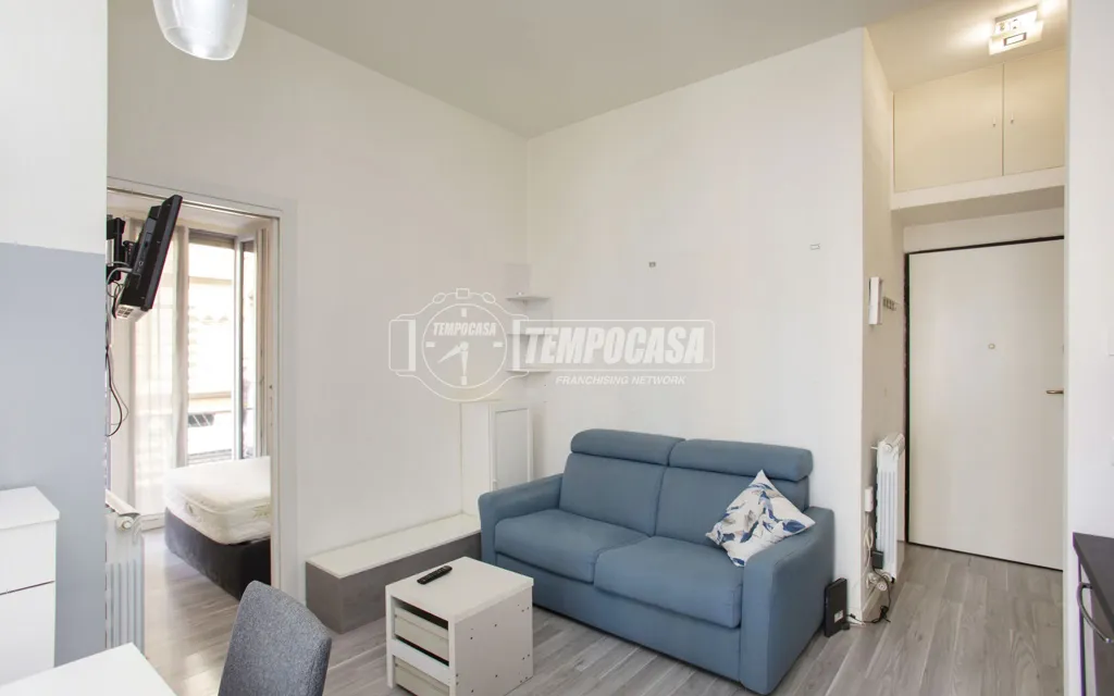 Séjour - Rustic-Style Flat with Balcony in Milan