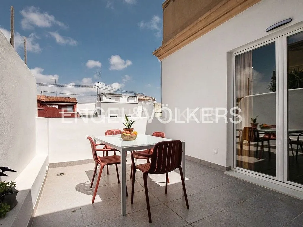 Terrasse - Penthouse with Terrace in Ruzafa, Valencia