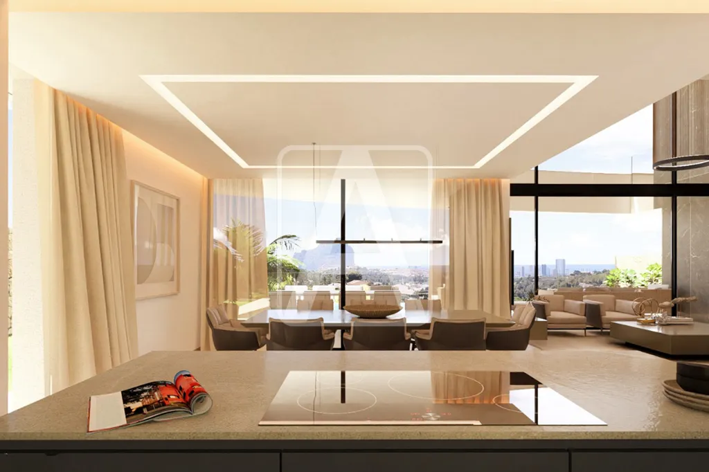 Cuisine - Modern Villa with Sea Views in Calpe