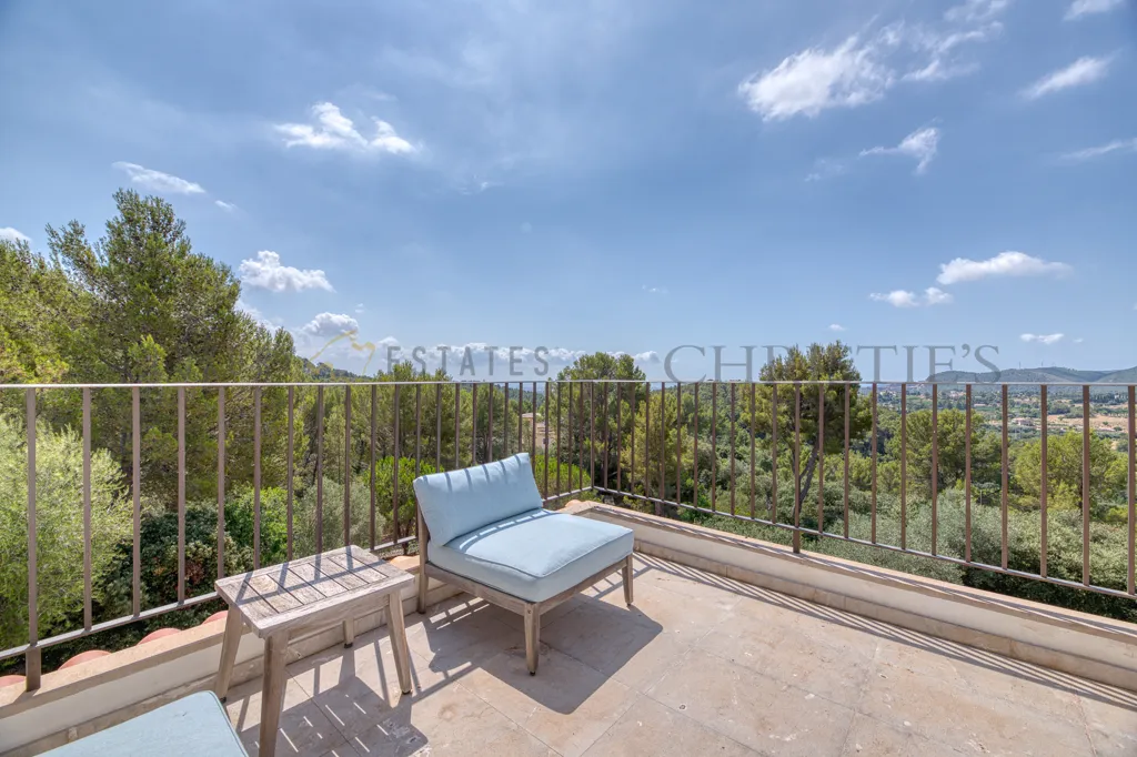 Terrasse - Country Home with Panoramic Views in Establiments