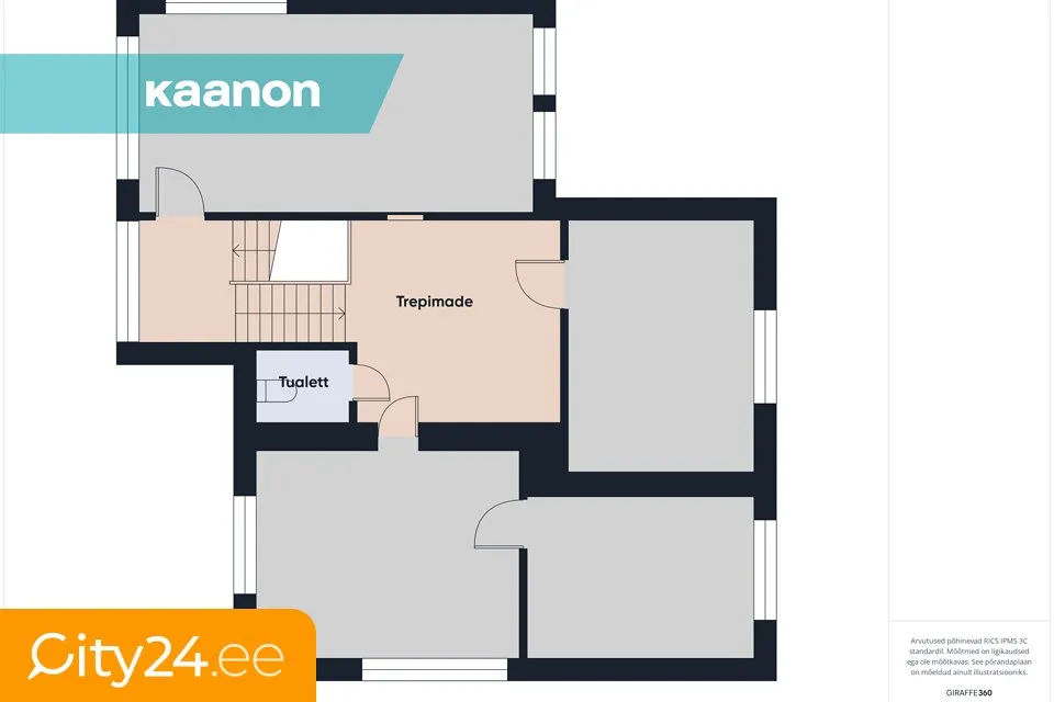 Maison 5 pièces à Tartu linn