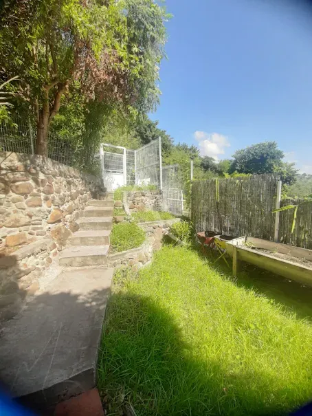 Jardin - Villa Meublée avec Vue Mer à Case Pilote