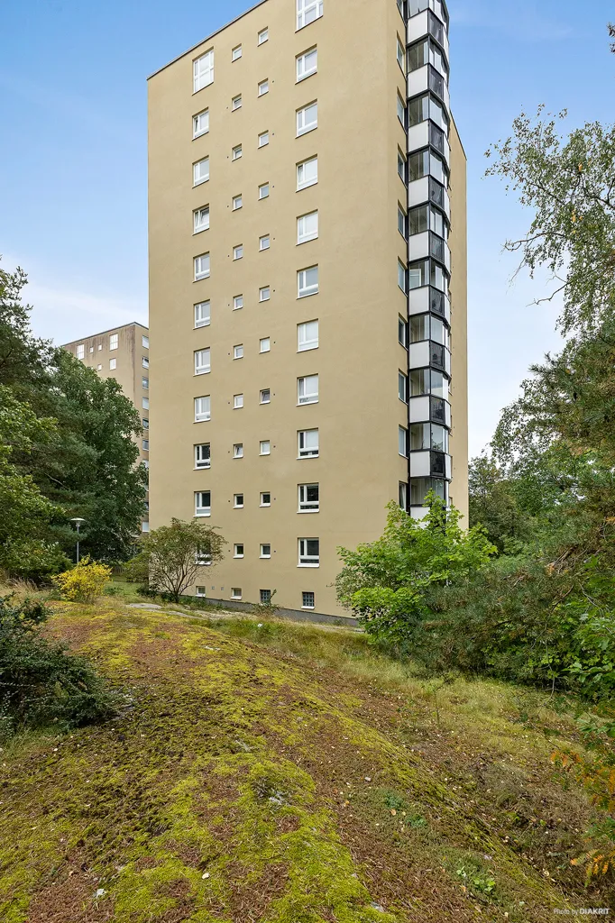 Extérieur - 1st Floor Flat with Glass Balcony in Vällingby Centre