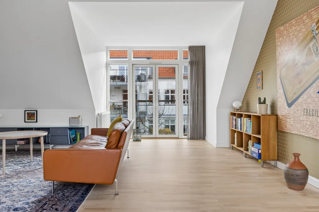 Séjour - Appartement 4 pièces à Odense C