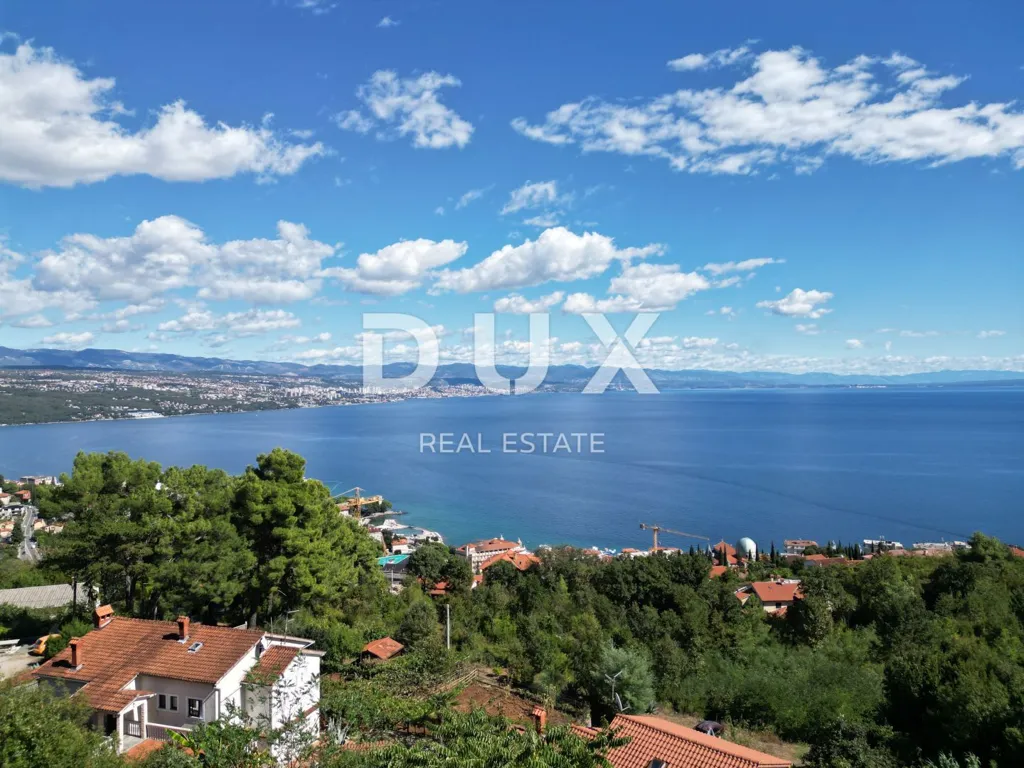Panoramic Sea View Land in Opatija