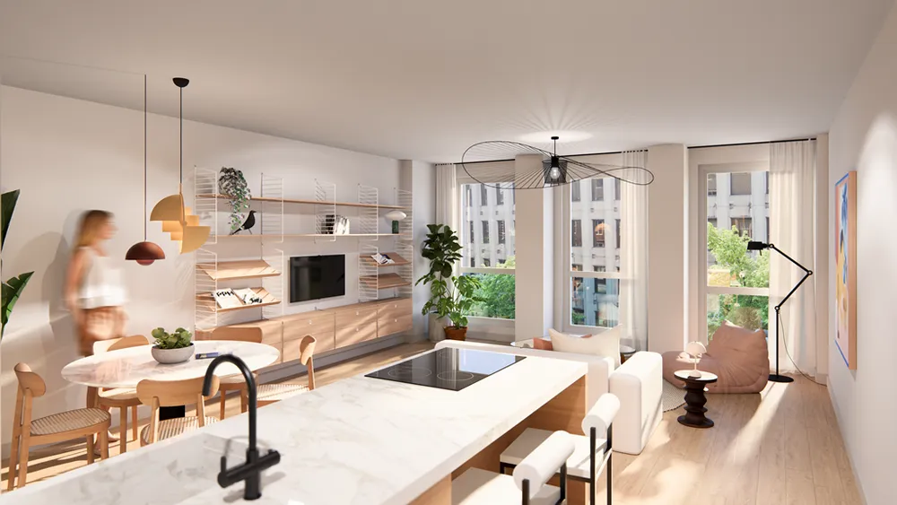Cucina - Luxury Turn-Key Flat in Rotterdam Centre