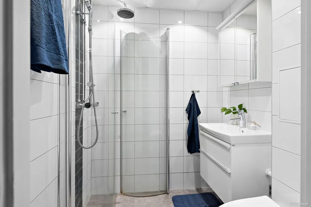 Salles de bain - Terraced Flat with Central Location in Trossö