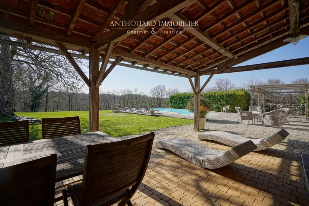 Terrass - Rustic Stone Farmhouse with Pool in Périgord