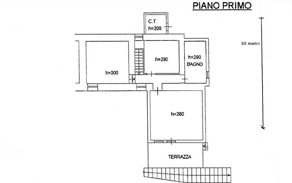 Plan - Rustic Villa with Panoramic Views in Massignano