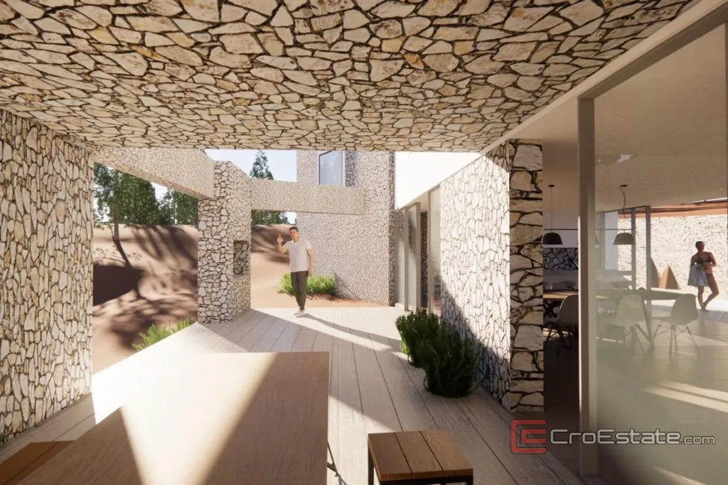 Modern Villa with Pool near Vrbnik, Krk