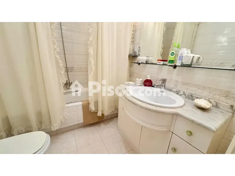 Bathrooms - Spacious Apartment with Balcony in Calle Asunción