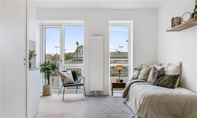 Magamistoad - Two-Room Apartment with Shared Amenities in Valby