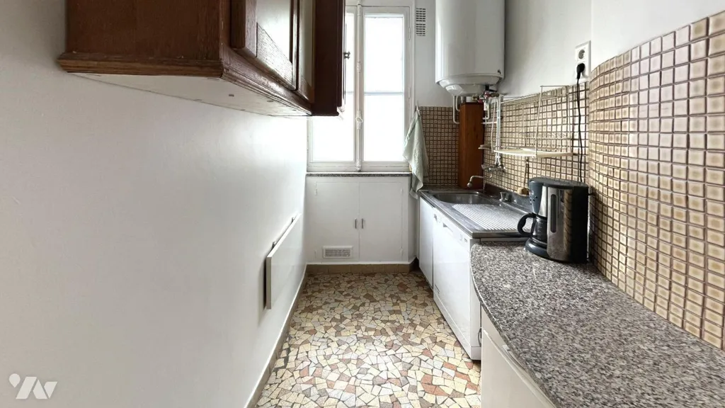 Cucina - Paris 3-Piece with Courtyard View in 15th Arrondissement