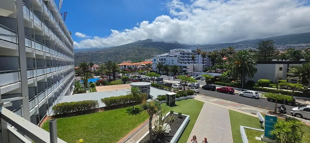 Balcony - Studio with Pool in La Paz, Puerto de la Cruz