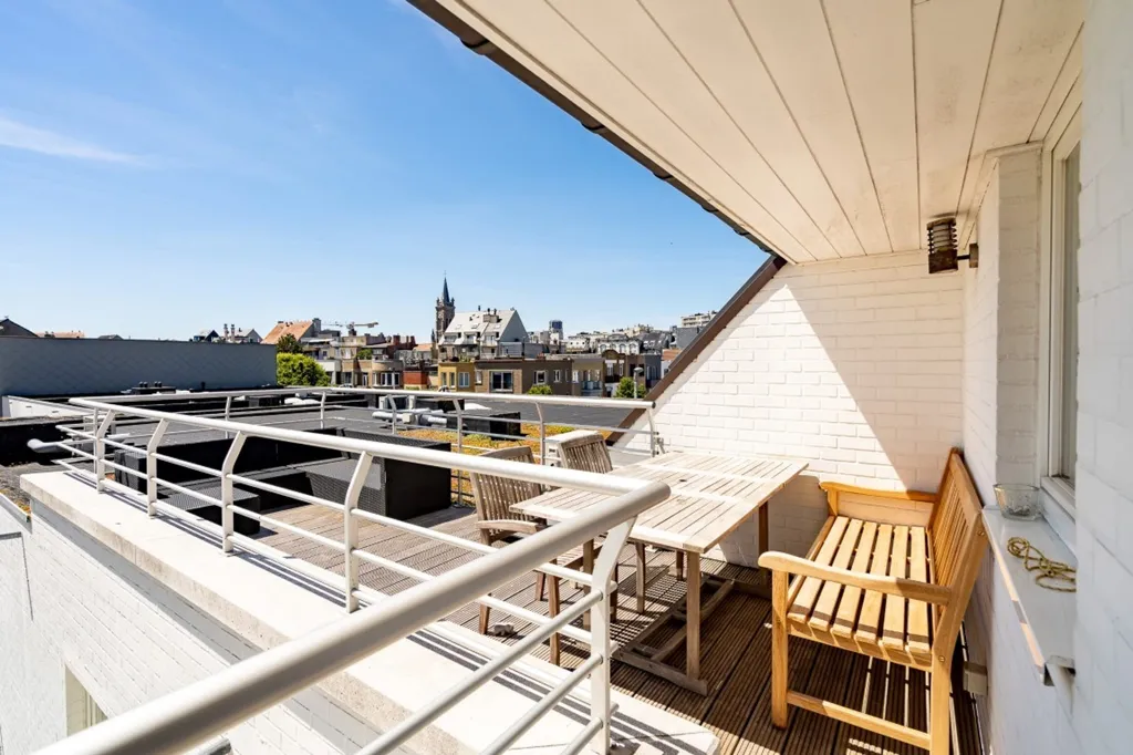 Balcony - Penthouse with Terrace in Blankenberge