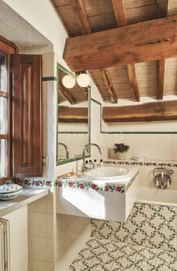 Salles de bain - Restored Medieval Village with Chapel in Umbertide