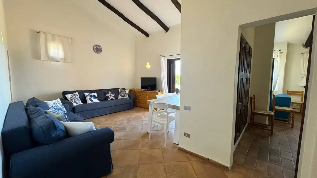 Living Room - Apartment with Sea View in Porto Cervo