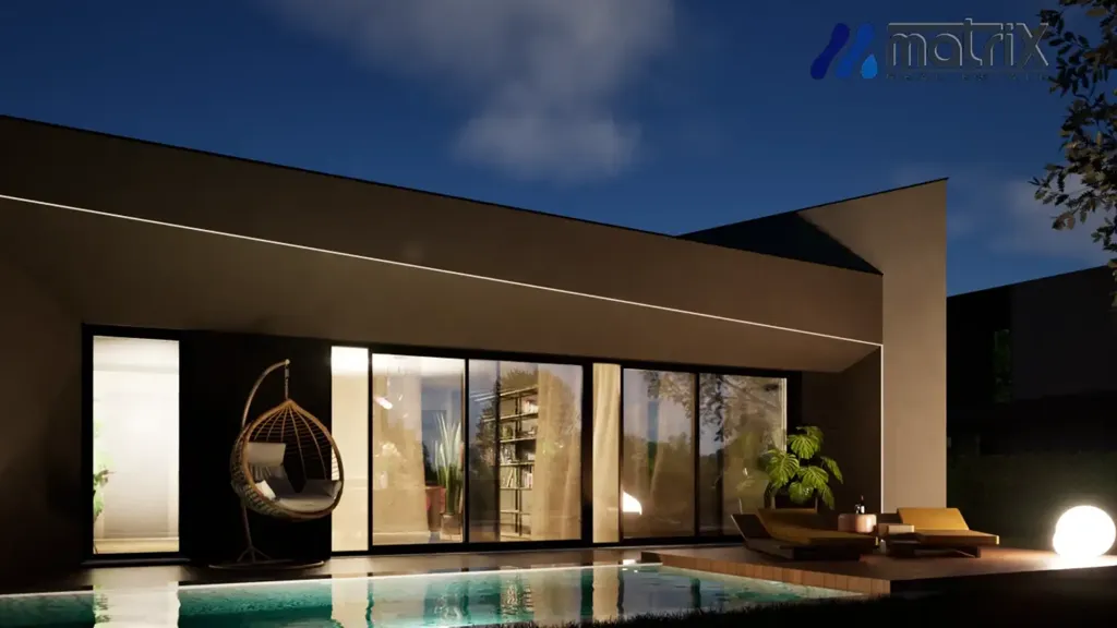 Piscine - Modern Villa with Garden in Noventa Padovana