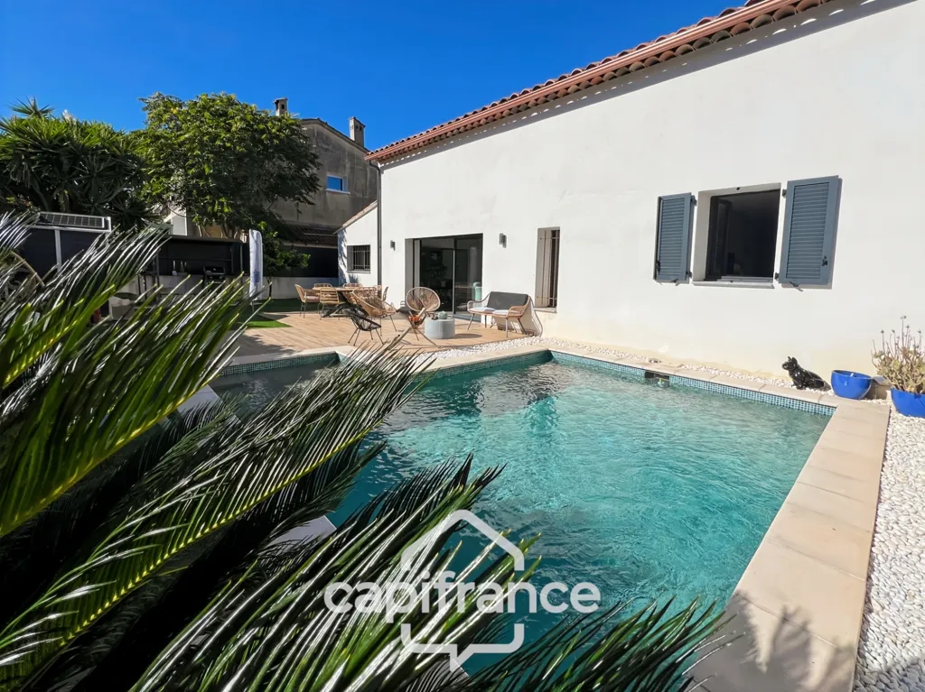 Bassein - Contemporary House with Pool in La Garde