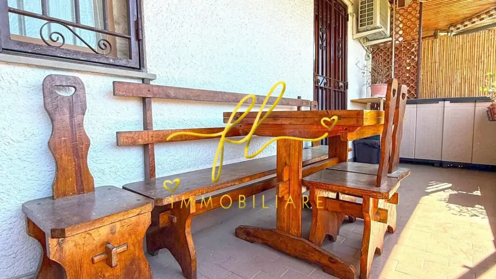 Terrace - Apartment with Sea View in Rosignano Marittimo